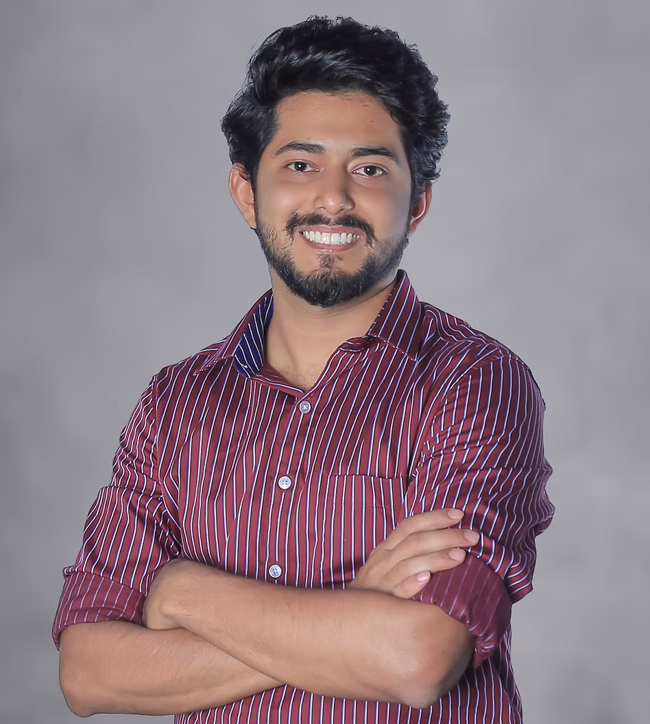 Portrait of Kartik Durg, Founder of Violethat